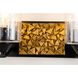 Bocage 2 Light 13 inch MB Bath Light Wall Light in Matte Black with Gold